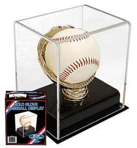 Baseball Gold Glove Display