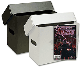 Short Comic Book Storage Box - Plastic