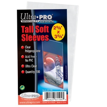 Ultra Pro Tall Soft Sleeves