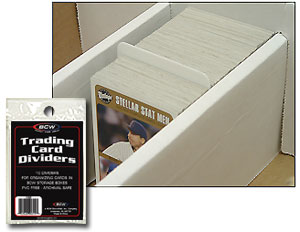 Trading Card Dividers