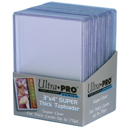 3 x 4 Thick Card 75 pt Topload Holder