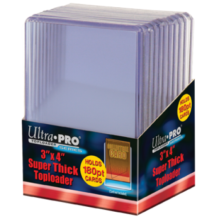 Ultra Pro 3 x 4 Thick Card 180 pt Topload Holder