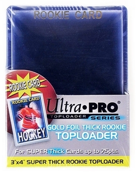 Ultra Pro 3 x 4 Topload 75 pt Card Holder - Rookie 