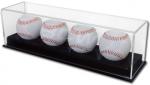 Deluxe Acrylic Four Baseball Display