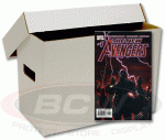 Short Comic Book Cardboard Storage Box