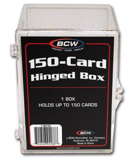 BCW Hinged Box - 150 Count 