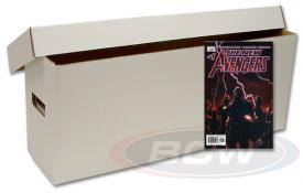 Long Comic Book Cardboard Storage Box