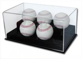 Deluxe Acrylic Five Baseball Display