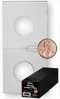 BCW Penny 2x2 Paper Flips - Boxed
